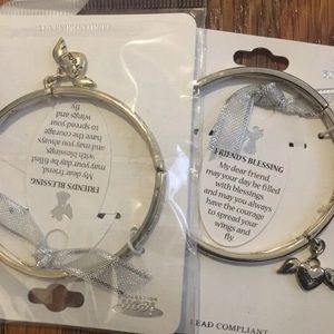 Stretch friendship message bracelet